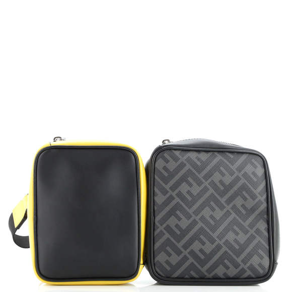 Fendi Handbags - Fendi Forever Multi Pouch Belt Bag Zucca Coated Canvas and Leather with Nylon